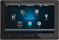 Control4 Home Automation in wall controller image